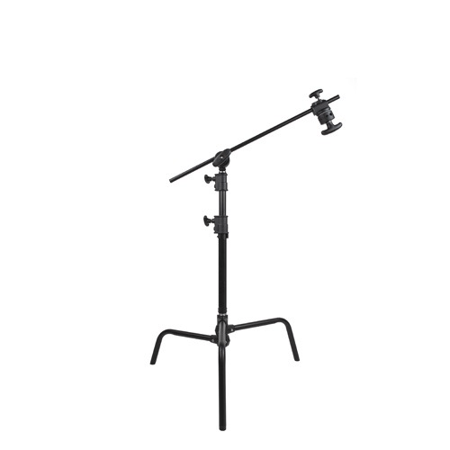 Shop Promaster Professional C-Stand Kit with Turtle Base 5.5' - Black by Promaster at B&C Camera