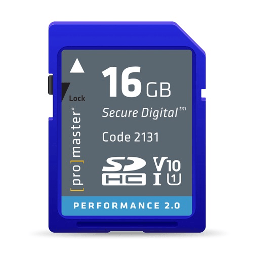 Shop Promaster SDHC 16GB Performance 2.0 by Promaster at B&C Camera