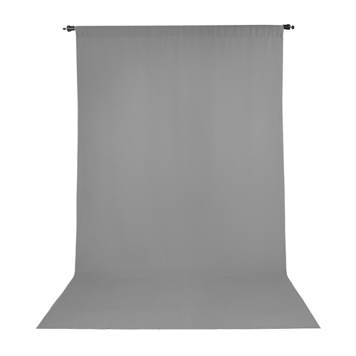 Promaster Wrinkle Resistant Backdrop 10’x12’ - Grey - B&C Camera