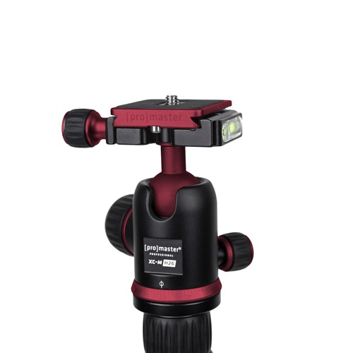 Shop Promaster XC-M 522K Professional Tripod (Red) - Kit with Head by Promaster at B&C Camera