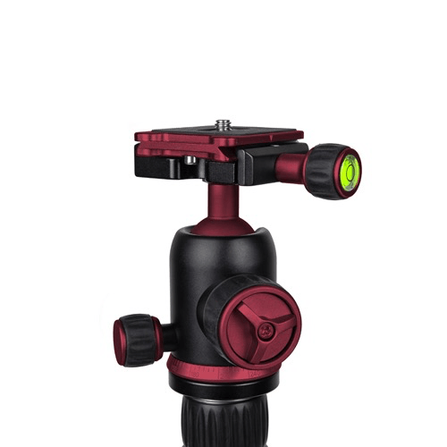 Promaster XC-M 522K Professional Tripod (Red) - Kit with Head - B&C Camera