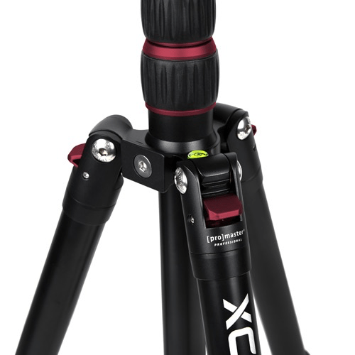 Promaster XC-M 525K Professional Tripod (Red) - Kit with Ball Head - B&C Camera