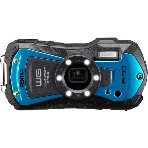 Ricoh Pentax WG-90 Digital Camera (Blue) - B&C Camera