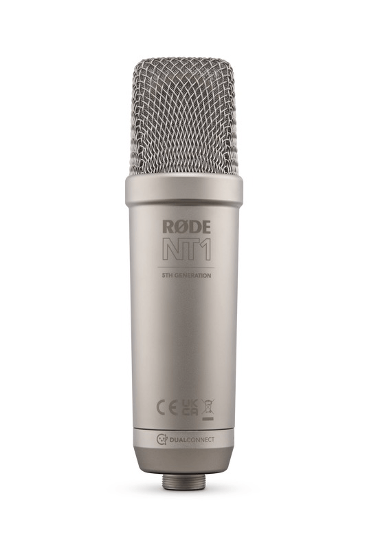 Rode NT1 5th Generation Microphone (Silver) by Rode at B&C Camera Rode NT1 5th Generation Microphone (Silver) by Rode at B&C Camera