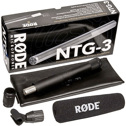 Shop Rode NTG3 Moisture-Resistant Shotgun Microphone (Satin Nickel) by Rode at B&C Camera