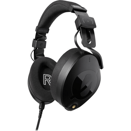 Shop Rode NTH-100 Professional Closed-Back Over-Ear Headphones (Black) by Rode at B&C Camera