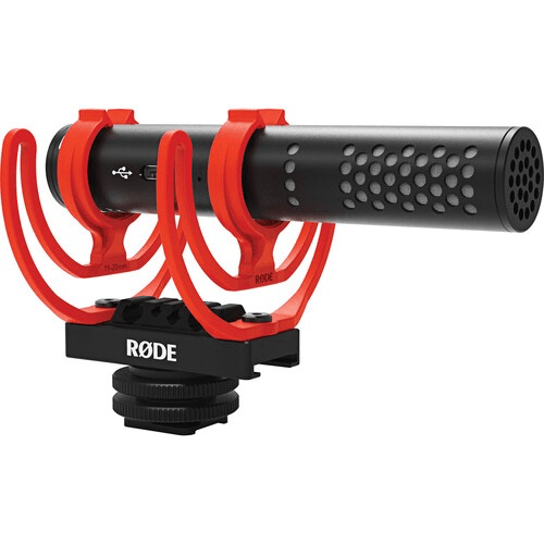 Shop Rode VideoMic GO II Ultracompact Analog/USB Camera-Mount Shotgun Microphone by Rode at B&C Camera