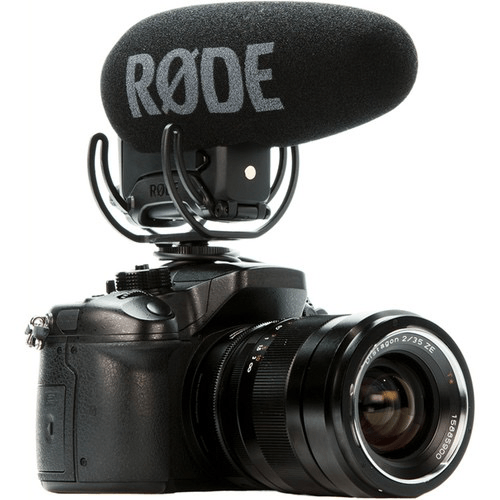 Dslr With Rode Microphone Shotgun Microphone Dslr
