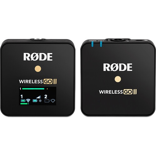 Shop Rode Wireless GO II Single Compact Digital Wireless Microphone System/Recorder (2.4 GHz, Black) by Rode at B&C Camera