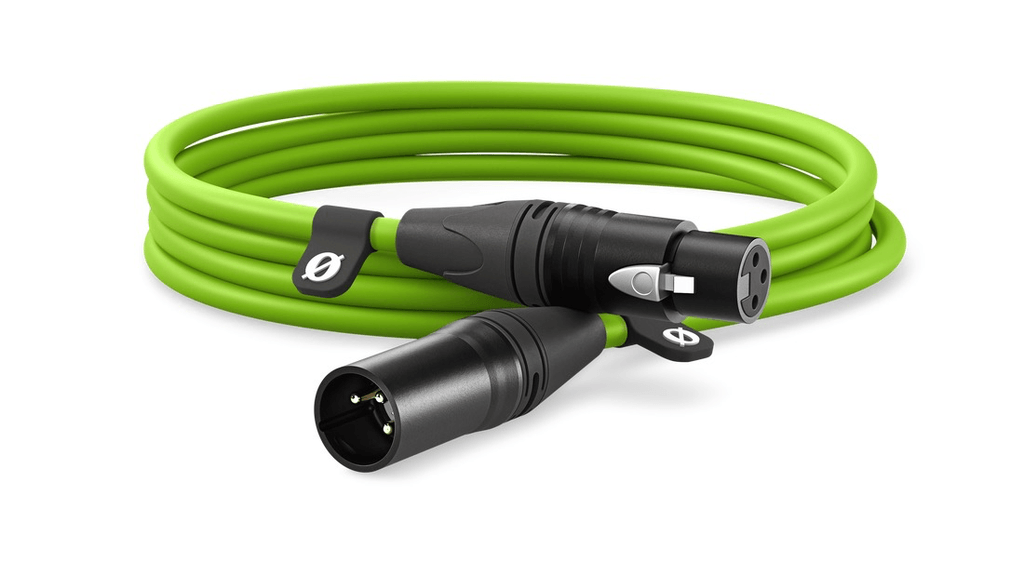 Rode XLR Cable 3M-Green - B&C Camera