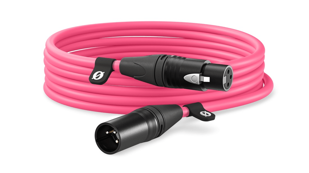 Rode XLR Cable 6M-PInk - B&C Camera