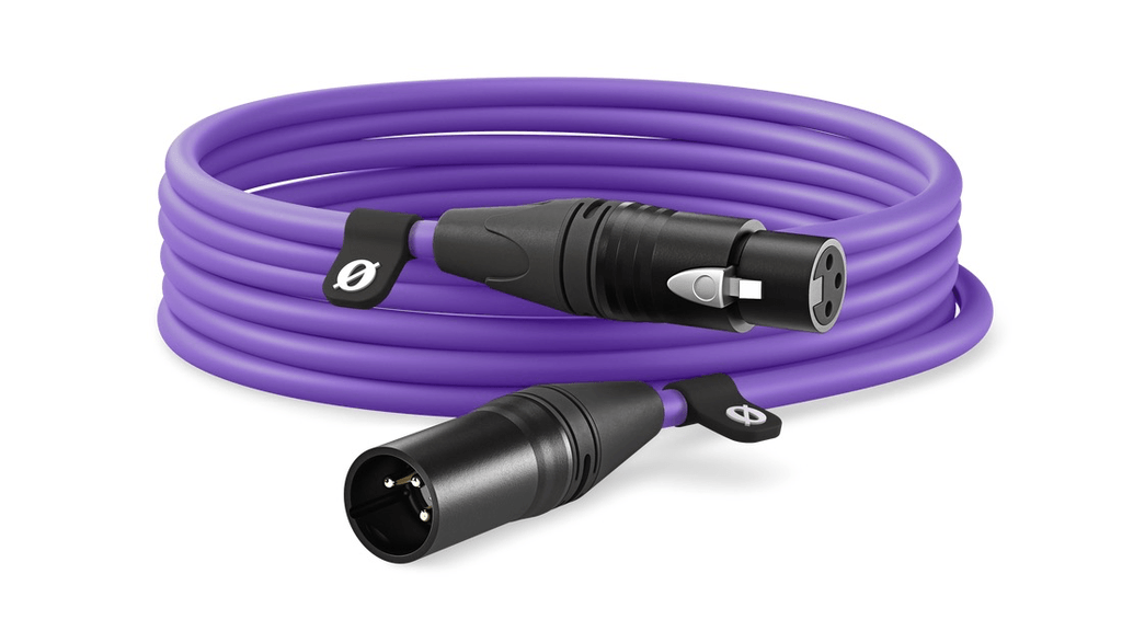 Rode XLR Cable 6M-Purple - B&C Camera
