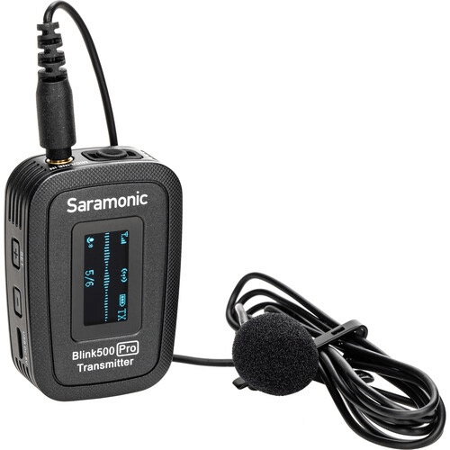 Shop Saramonic 2.4GHz Micro Transmitter with Omnidirectional Lavalier for Blink 500 Pro RX, RXDI and RXUC by Saramonic at B&C Camera