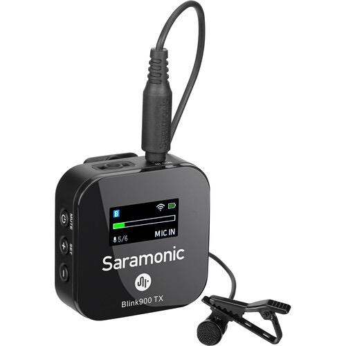Shop Saramonic Blink 900 B2 2-Person Digital Camera-Mount Wireless Omni Lavalier Microphone System (2.4 GHz, Black) by Saramonic at B&C Camera
