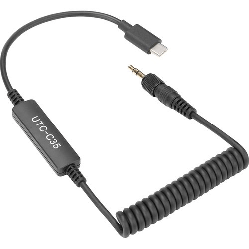 Shop Saramonic Locking 3.5mm Male to USB-C Cable with A-to-D Converter Cable for UWMIC9,VmicLink5,UWMIC10,UWMIC15,E by Saramonic at B&C Camera