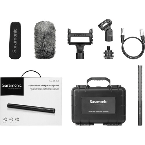 Shop Saramonic SoundBird V6 Shotgun Microphone by Saramonic at B&C Camera