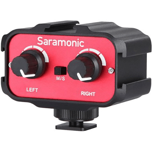 Shop Saramonic SR-AX100 Passive 2-Channel Audio Adapter for DSLR Cameras by Saramonic at B&C Camera