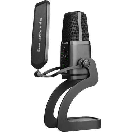 Shop Saramonic SR-MV7000 Large-Diaphragm Multipattern USB/XLR Condenser Microphone by Saramonic at B&C Camera