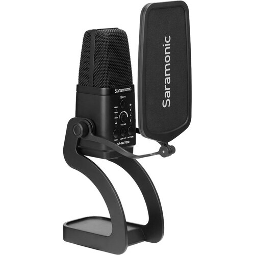 Shop Saramonic SR-MV7000 Large-Diaphragm Multipattern USB/XLR Condenser Microphone by Saramonic at B&C Camera
