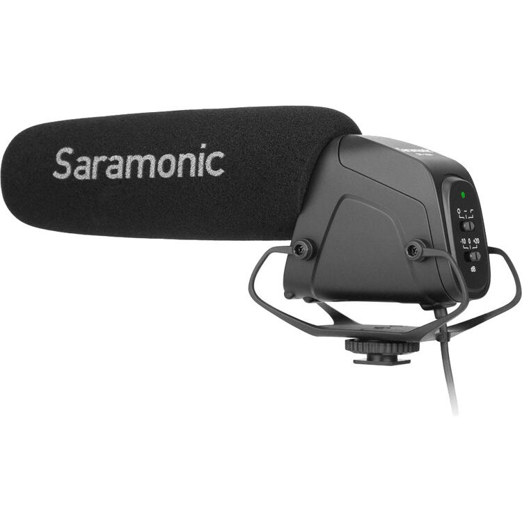 Saramonic SR-VM4 Camera-Mount Shotgun Microphone - B&C Camera
