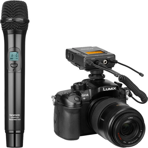 Shop Saramonic UwMic9 Camera-Mount Wireless Cardioid Handheld Microphone System (514 to 596 MHz) by Saramonic at B&C Camera