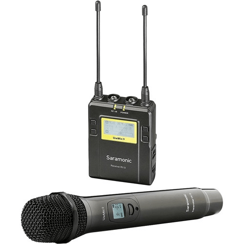 Shop Saramonic UwMic9 Camera-Mount Wireless Cardioid Handheld Microphone System (514 to 596 MHz) by Saramonic at B&C Camera