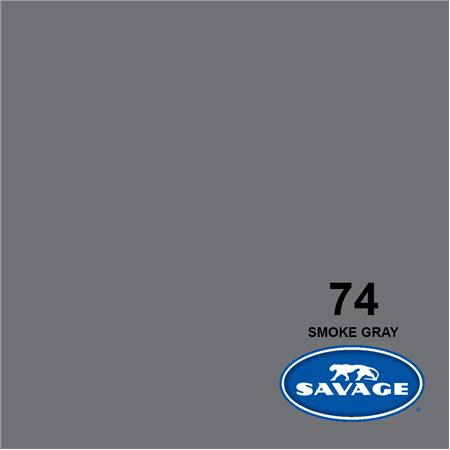 Shop Savage Widetone Seamless Background Paper (Smoke Gray, 107” x 36’) by Savage at B&C Camera