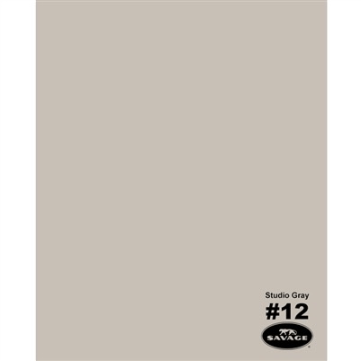 Shop Savage Widetone Seamless Background Paper (Studio Gray 86”X12yds) by Savage at B&C Camera