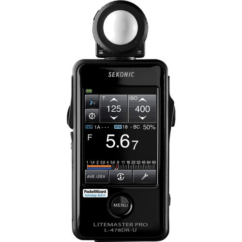 Shop Sekonic LiteMaster Pro L-478DR-U Light Meter for PocketWizard System by Sekonic at B&C Camera