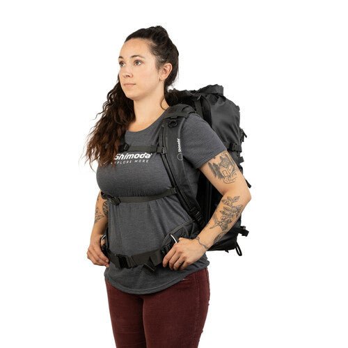 Shimoda Designs Women's Simple Backpack Straps (Black) - B&C Camera