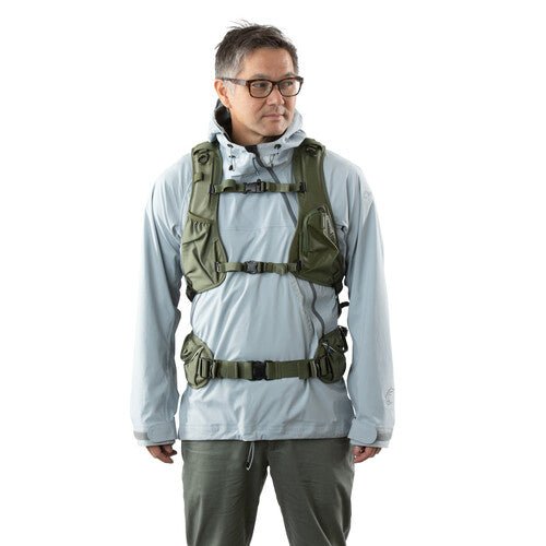 Shimoda Designs Women's Tech Backpack Straps (Army Green) - B&C Camera