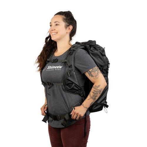 Shimoda Designs Women's Tech Backpack Straps (Black) - B&C Camera