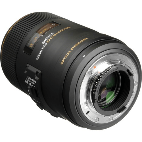 Shop Sigma 105mm f/2.8 EX DG OS HSM Macro Lens for Nikon F by Sigma at B&C Camera