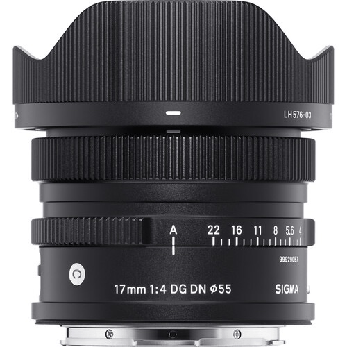 Sigma 17mm f/4 DG DN Contemporary Lens (Leica L) - B&C Camera