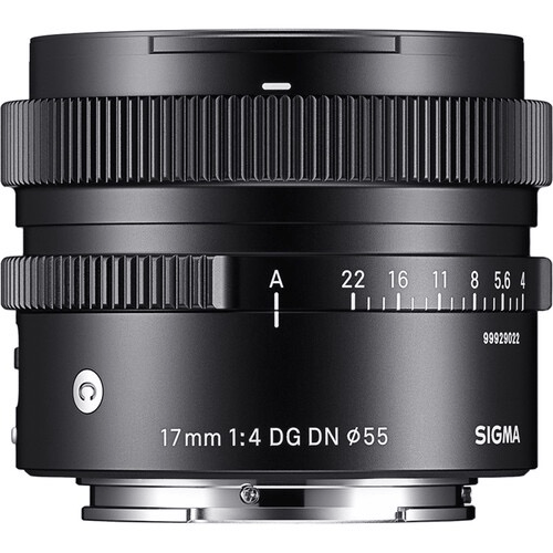 Sigma 17mm f/4 DG DN Contemporary Lens (Sony E) - B&C Camera