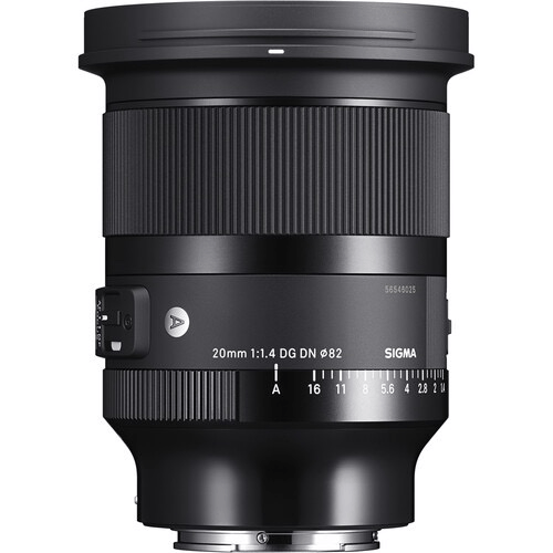 Shop Sigma 20mm f/1.4 DG DN Art Lens for Sony E by Sigma at B&C Camera