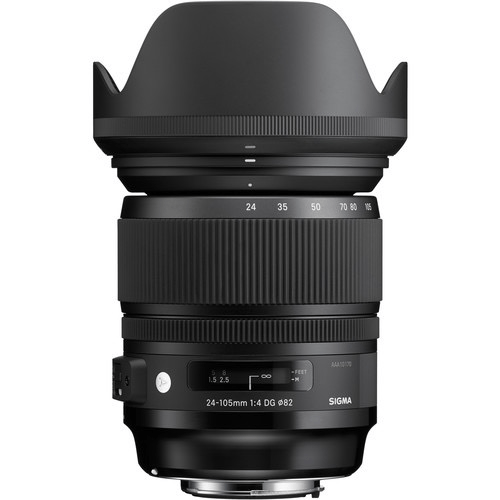 Sigma 24-105mm f/4 DG (OS)* HSM Art Lens for Nikon F by Sigma 24-105mm f/4 DG (OS)* HSM Art Lens for Nikon F by