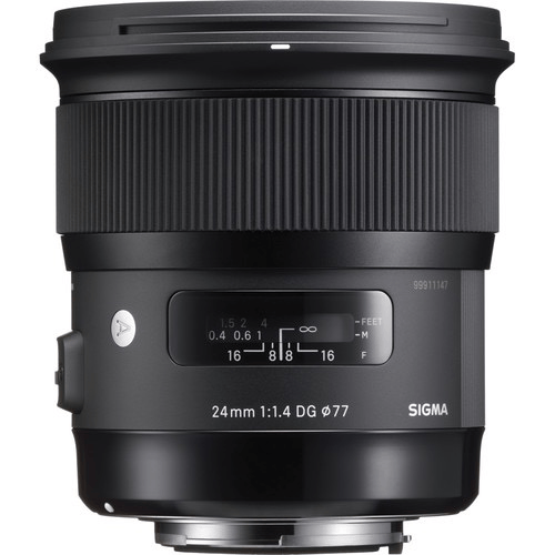 Shop Sigma 24mm F1.4 DG HSM Art Lens for Canon by Sigma at B&C Camera
