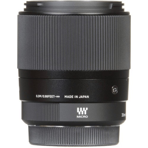 Sigma 30mm F1.4 Contemporary DC DN Lens for Sony E Black