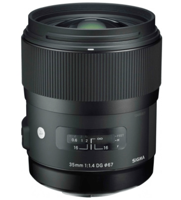 ポーチSIGMA 35mm Art 単焦点レンズ