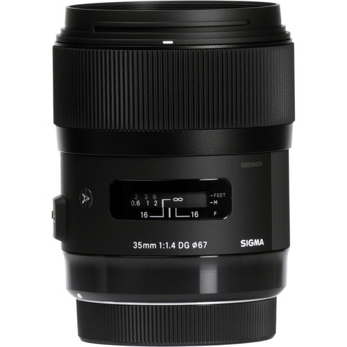 Sigma 35mm F1.4 DG HSM Art Lens for Nikon by Sigma at B&C Camera