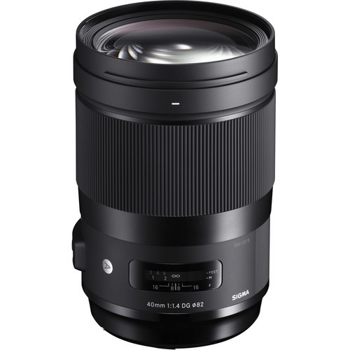 Shop Sigma 40mm f/1.4 DG HSM Art Lens for Canon EF by Sigma at B&C Camera