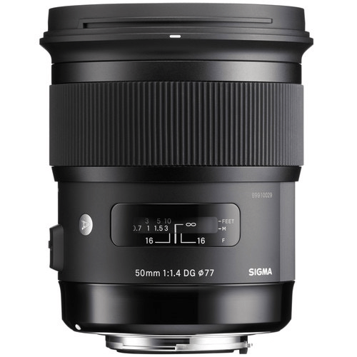 Shop Sigma 50mm f/1.4 DG HSM Art Lens for Canon EF by Sigma at B&C Camera