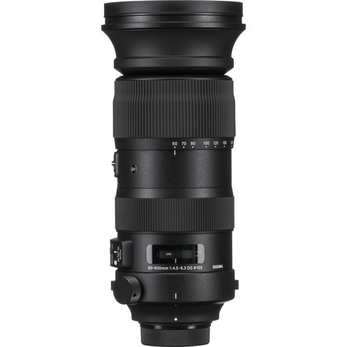 Shop Sigma 60-600mm f/4.5-6.3 DG OS HSM Sports Lens for Nikon F by Sigma at B&C Camera