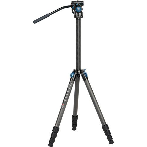 Sirui Standard Series 4-Section Carbon Fiber Tripod Kit with Ultracompact Video Head - B&C Camera