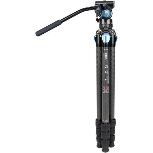 Sirui Standard Series 4-Section Carbon Fiber Tripod Kit with Ultracompact Video Head - B&C Camera