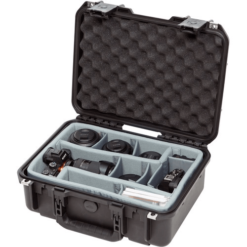 Shop SKB iSeries 1510-6 Case with Think Tank Photo Dividers & Lid Foam (Black) by SKB at B&C Camera