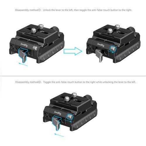 SmallRig Arca-Swiss / Manfrotto Compatible Mount Plate Kit - B&C Camera