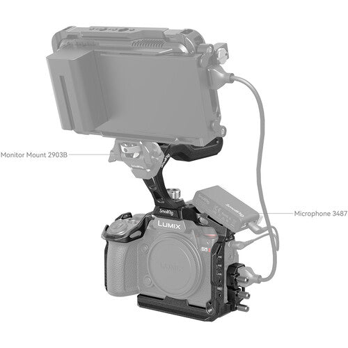 SmallRig “Black Mamba”Cage Kit for Panasonic LUMIX S5 II - B&C Camera