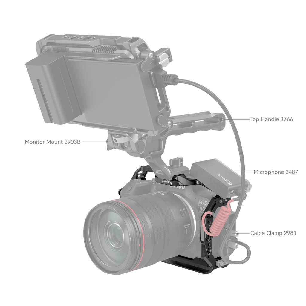 Shop SmallRig Cage for Canon EOS R6 Mark II by SmallRig at B&C Camera